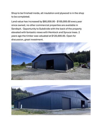 Plus de détails pour 573 Beach Road, Sandspit, BC - Terrain à vendre