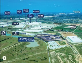 00 Discovery Hills Pky, Brookshire, TX - VUE AÉRIENNE  vue de carte