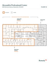 4660 Kenmore Ave, Alexandria, VA à louer Plan d’étage– Image 1 sur 1