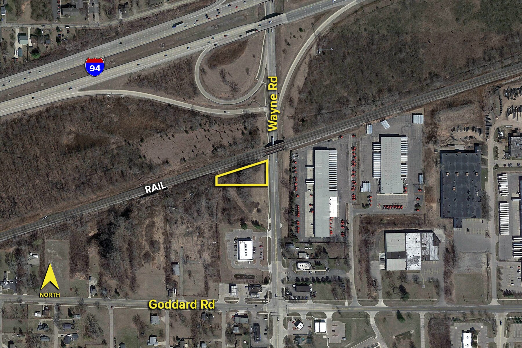Wayne Rd, Romulus, MI à vendre Photo de l’immeuble– Image 1 sur 2