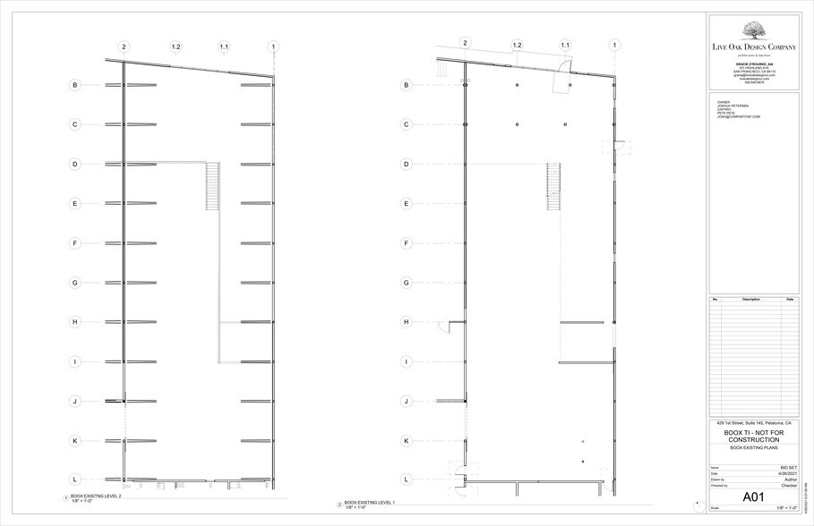 429 1st St, Petaluma, CA à louer - Plan de site – Image 3 sur 6