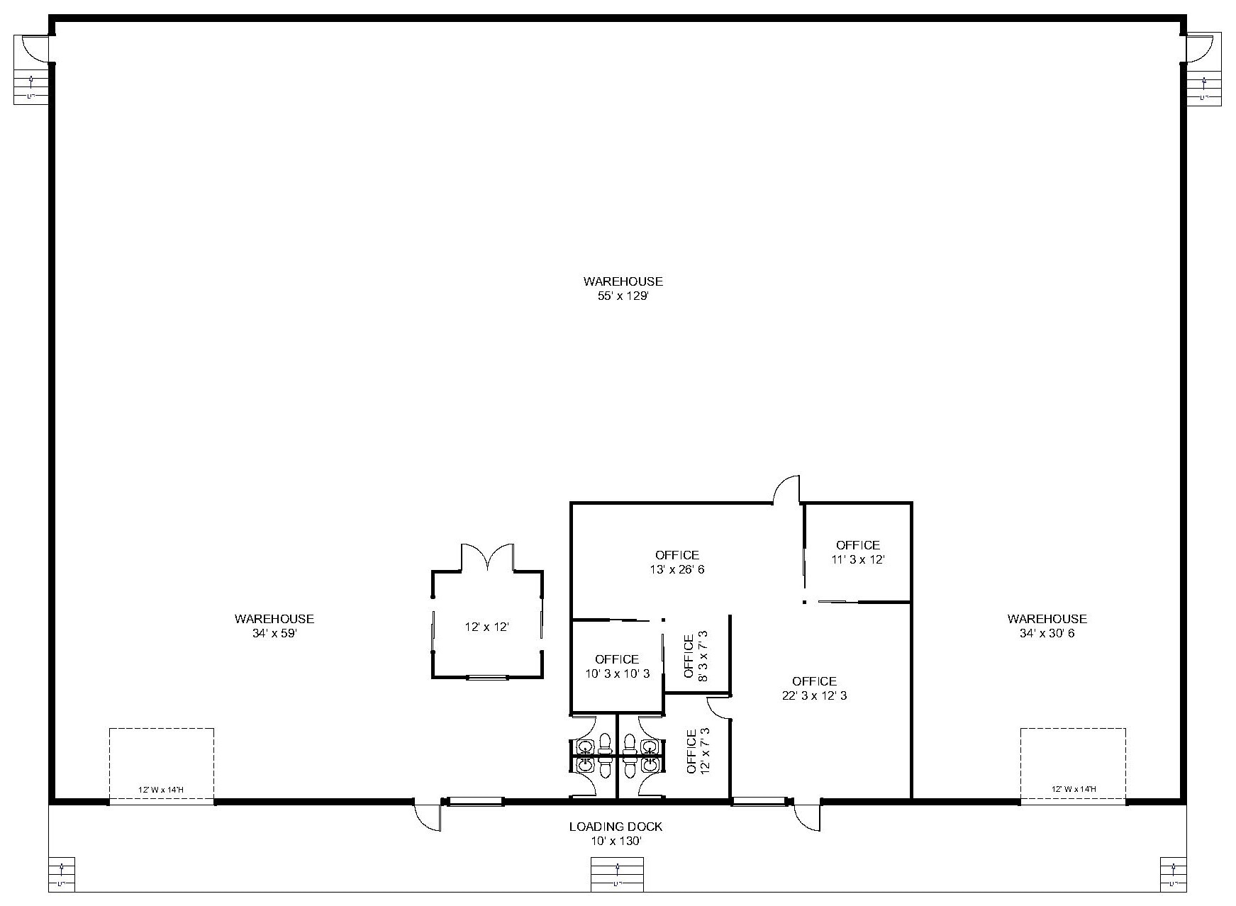 4011 Sivan Rd, Fort Myers, FL à louer Plan d’étage– Image 1 sur 2