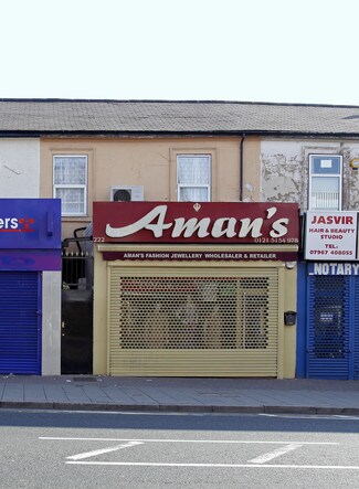 Plus de détails pour 222 Soho Rd, Birmingham - Local commercial à louer