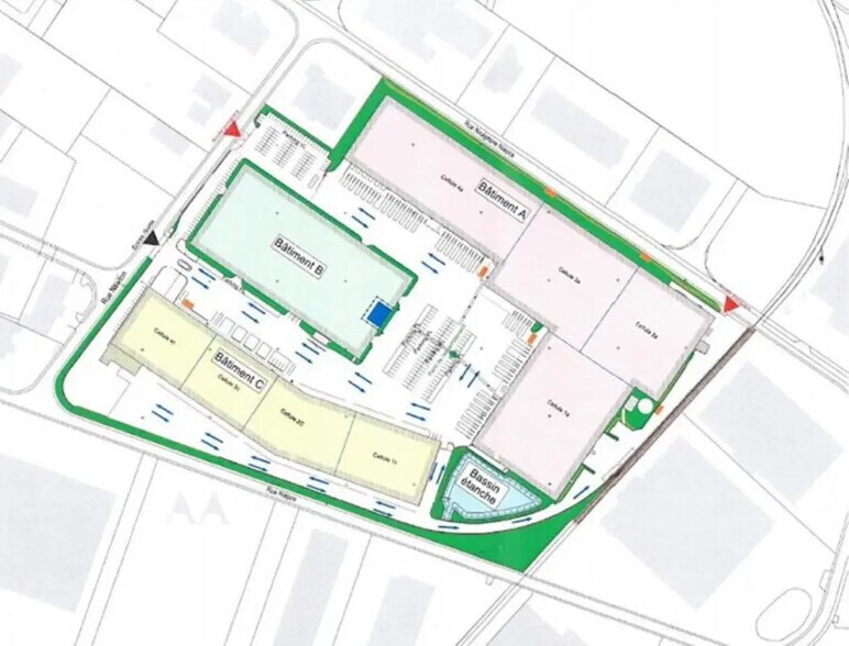 Industriel/Logistique dans Mondeville à louer - Plan d’étage – Image 3 sur 5