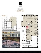 25 E Washington St, Chicago, IL à louer Plan de site– Image 1 sur 1