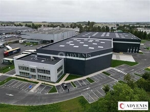 Seclin - Vue aérienne  vue de carte