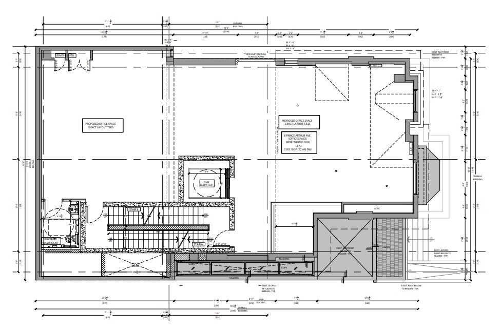 8 Prince Arthur Av, Toronto, ON à louer Plan d’étage– Image 1 sur 1