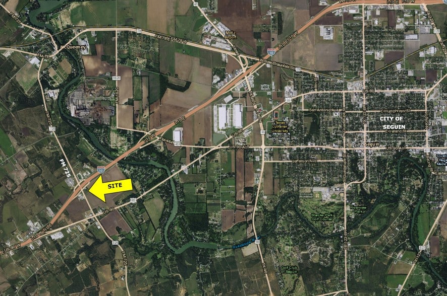 3089 I-10 W, Seguin, TX à vendre - Aérien – Image 2 sur 2