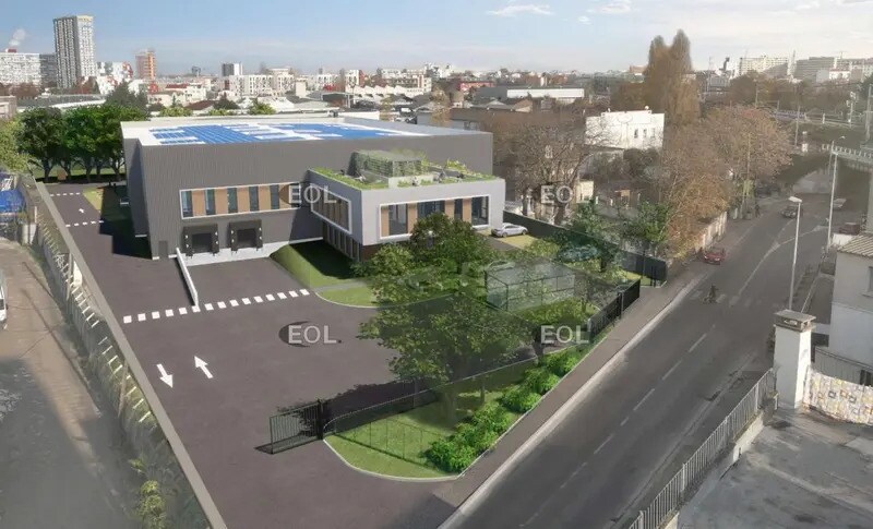Local d’activités dans Aubervilliers à louer - Photo de l’immeuble – Image 1 sur 9