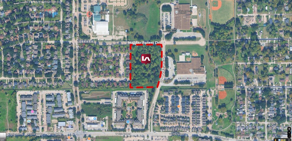 0 Holder Forest Dr, Houston, TX à vendre - Aérien – Image 2 sur 2