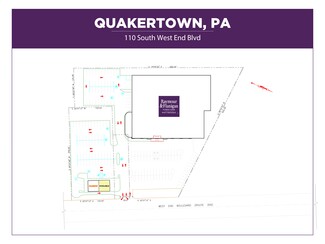 Plus de détails pour 120 S West End Blvd, Quakertown, PA - Local commercial à louer