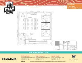 1401 Zuni St, Denver, CO à louer Plan d’étage– Image 2 sur 2
