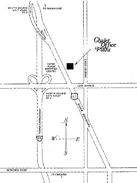 1000 Skokie Blvd, Wilmette, IL à louer - Plan de site – Image 2 sur 2