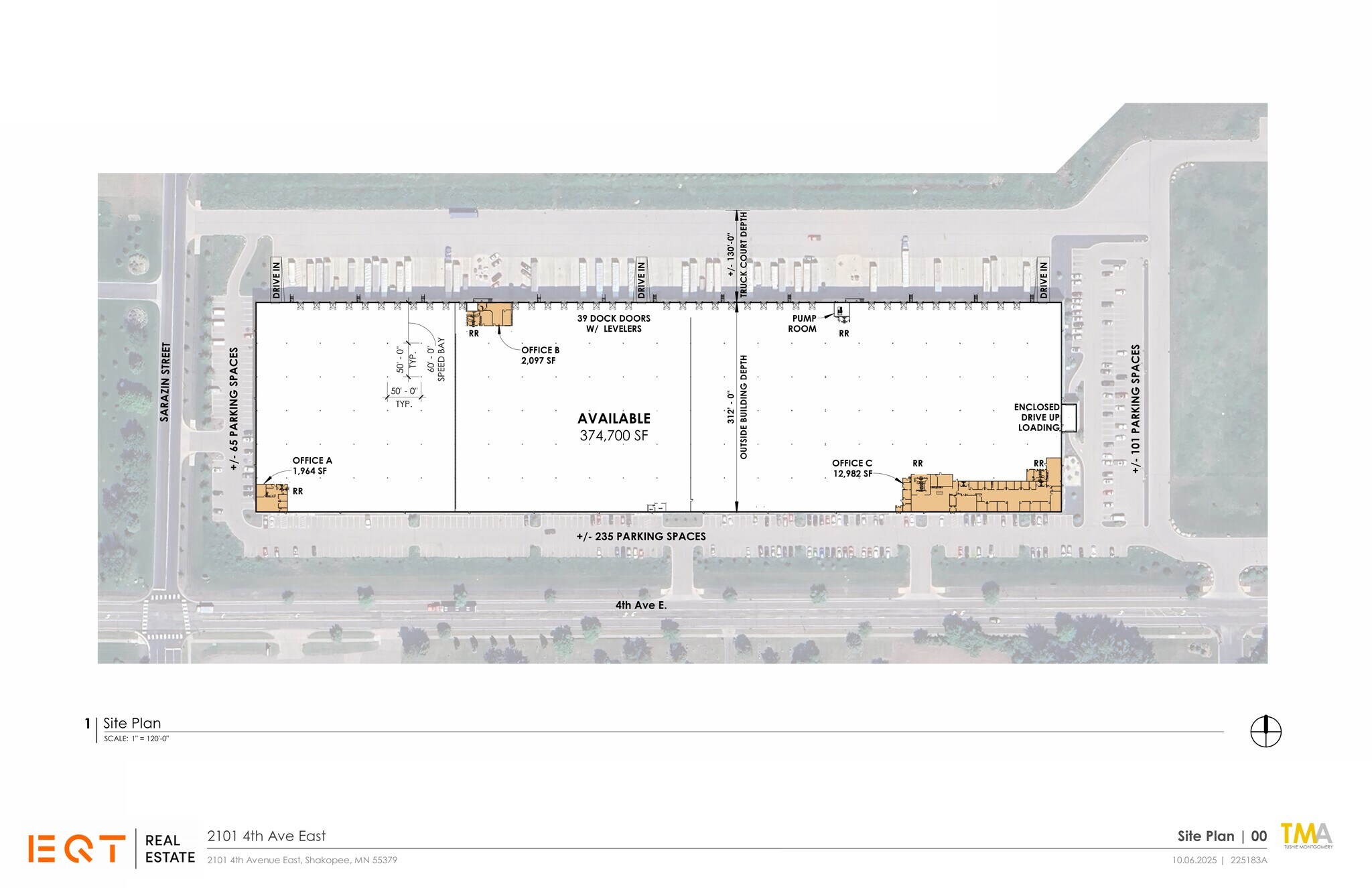2101 4th Ave E, Shakopee, MN à louer Plan de site– Image 1 sur 1