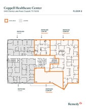 546 E Sandy Lake Rd, Coppell, TX à louer Plan d’étage– Image 1 sur 1