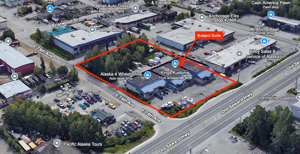 7439 Old Seward Hwy, Anchorage, AK à louer - Photo de l’immeuble – Image 1 sur 22