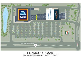 5660 Bayshore Rd, North Fort Myers, FL à louer Plan de site– Image 1 sur 1