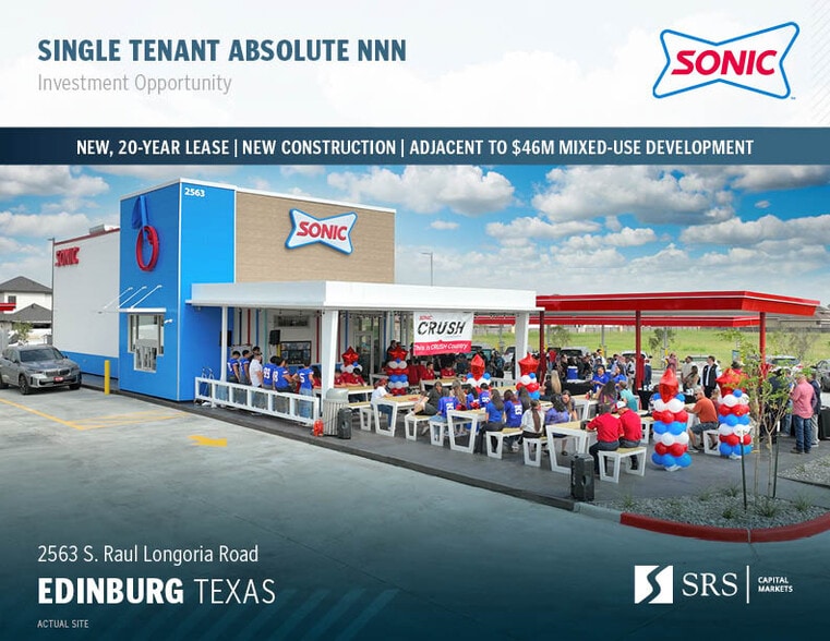 2563 S Raul Longoria Rd, Edinburg, TX à vendre - Photo principale – Image 1 sur 9
