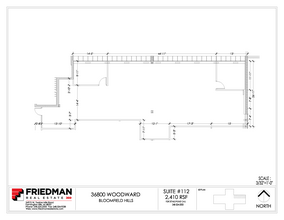 36800 Woodward Ave, Bloomfield Hills, MI à louer Plan d’étage– Image 1 sur 1