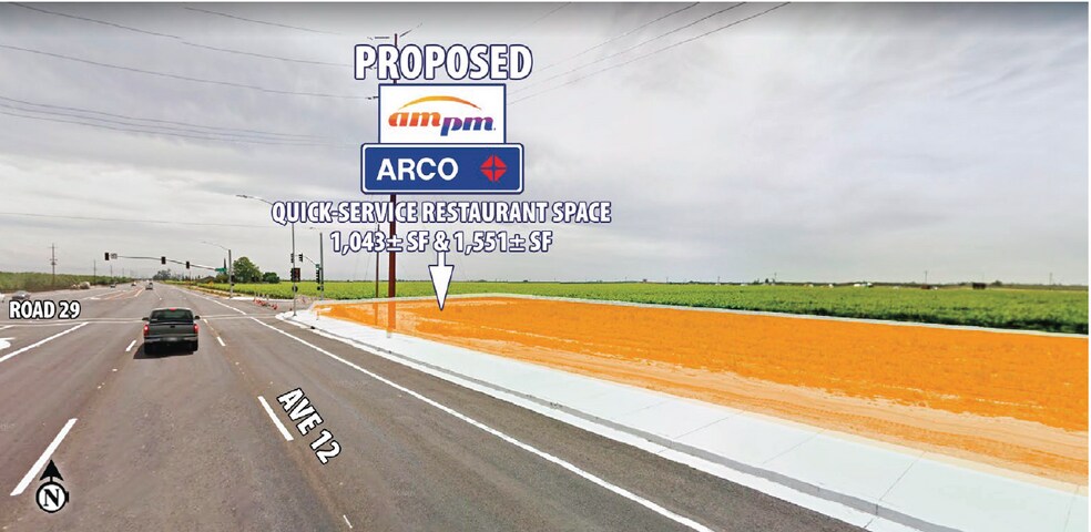Rd 29 & Avenue 12, Madera, CA à louer - Photo de l’immeuble – Image 2 sur 3