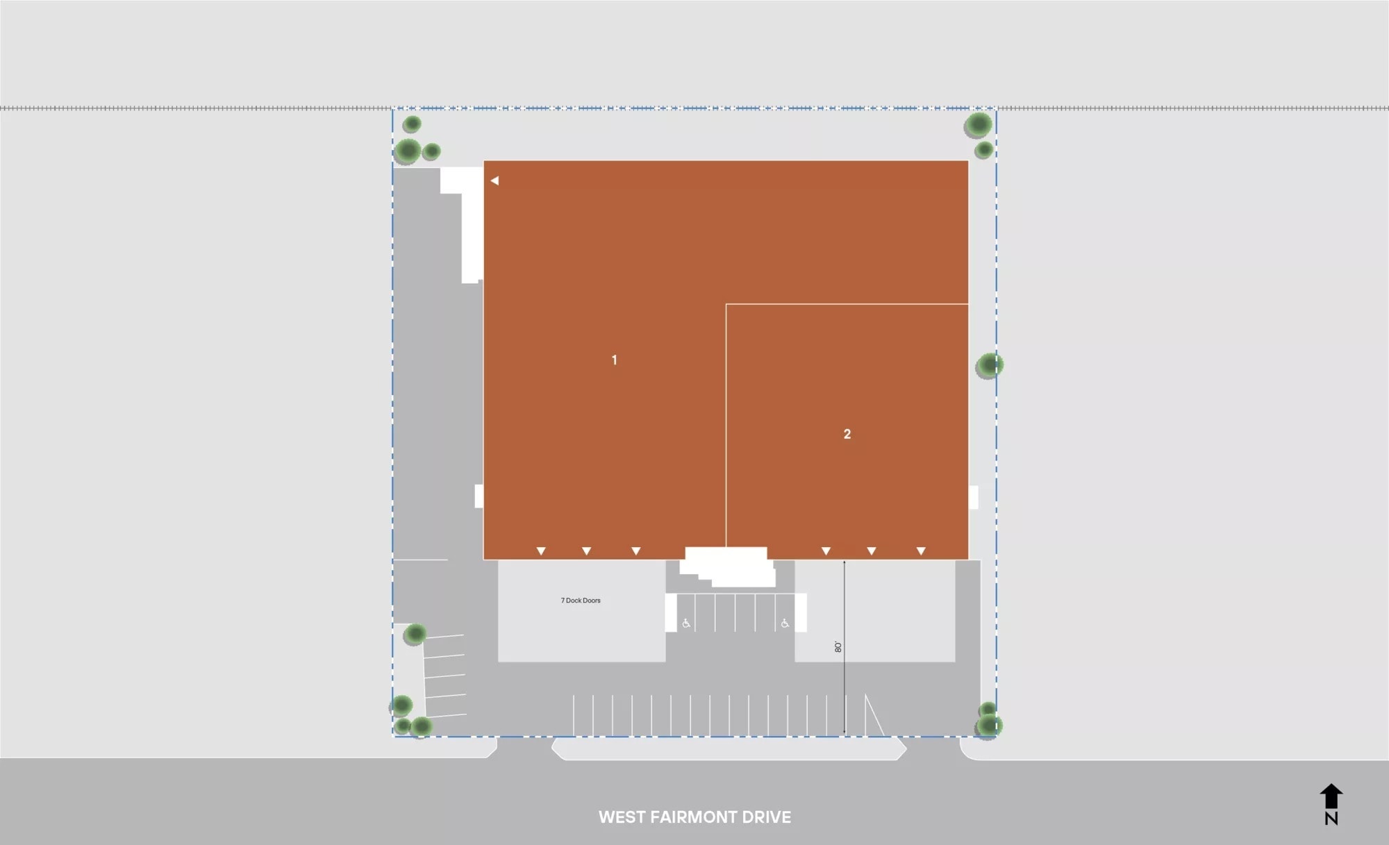 800 W Fairmont Dr, Tempe, AZ à louer Plan de site– Image 1 sur 1