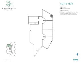 402 W Broadway, San Diego, CA à louer Plan d’étage– Image 1 sur 1