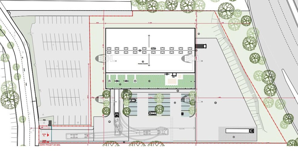 Industriel/Logistique dans Chilly-Mazarin à louer - Plan de site – Image 2 sur 2