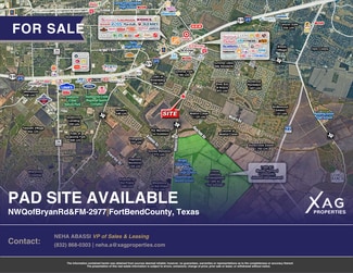 Plus de détails pour 6231 Bryan Road, Rosenberg, TX - Terrain à vendre