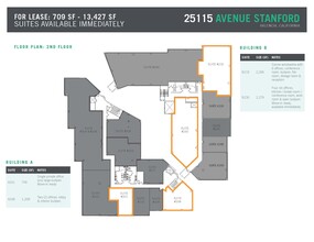 25115 Avenue Stanford, Valencia, CA à louer Plan d’étage– Image 1 sur 2