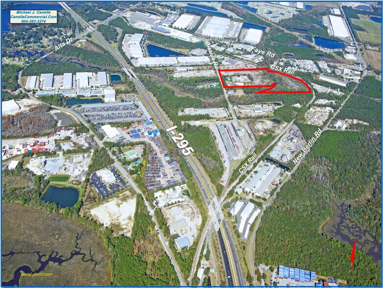 11033 Blasius Road, Jacksonville, FL à vendre - Aérien – Image 3 sur 8