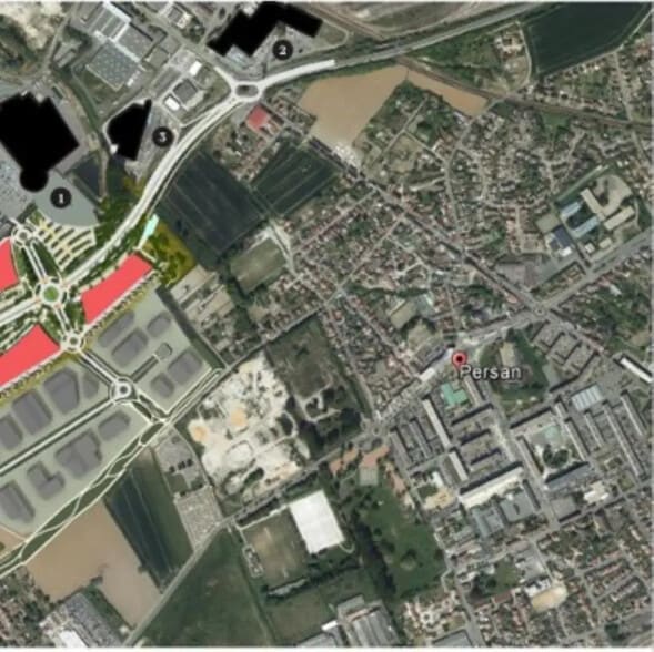 Local d'activités dans Persan à vendre - Photo de l’immeuble – Image 2 sur 5