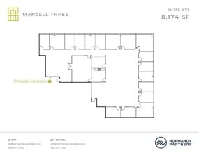 3600 Mansell Rd, Alpharetta, GA à louer Plan d’étage– Image 1 sur 1