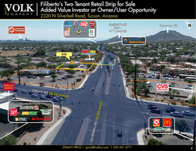 2320 N Silverbell Rd, Tucson, AZ - VUE AÉRIENNE  vue de carte