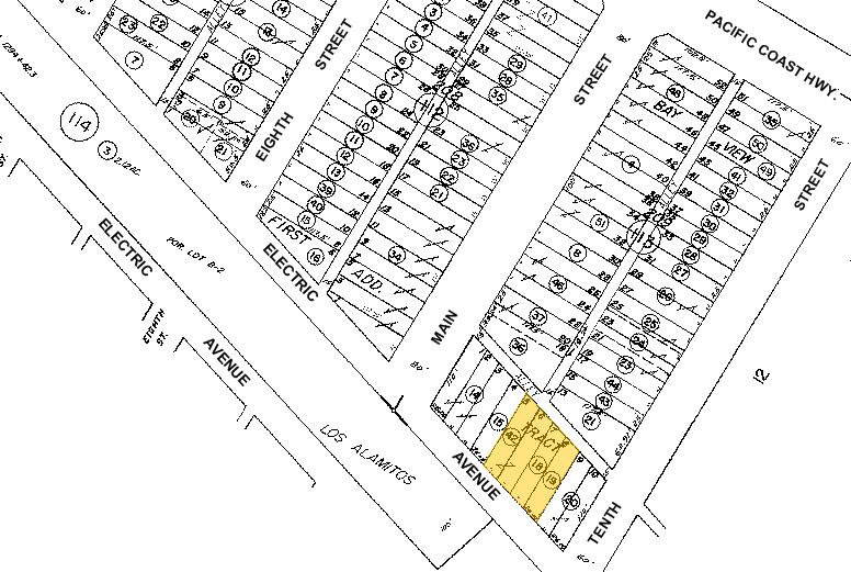 909-915 Electric Ave, Seal Beach, CA à louer - Plan cadastral – Image 2 sur 5