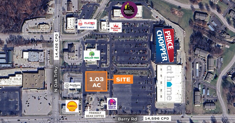 420 NE Barry Rd, Kansas City, MO à louer - Photo principale – Image 1 sur 7