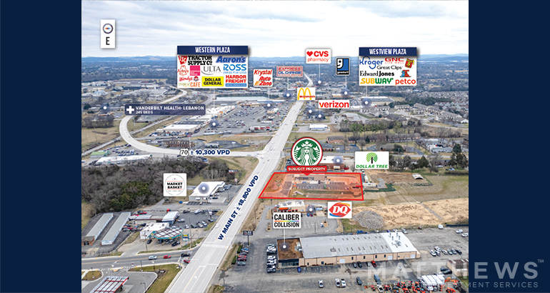 1500-A W Main St, Lebanon, TN à vendre - Aérien – Image 2 sur 4