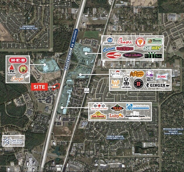 24051 Eastex Freeway, Kingwood, TX à vendre - Photo de l’immeuble – Image 2 sur 6