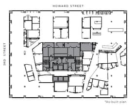 201 Third St, San Francisco, CA à louer Plan d’étage– Image 1 sur 1