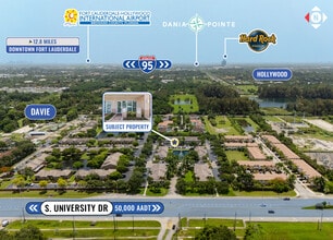 5220 S University Dr, Davie, FL - Vue aérienne vue de carte - Image1