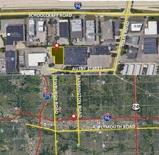 34000 Autry St, Livonia, MI - VUE AÉRIENNE  vue de carte