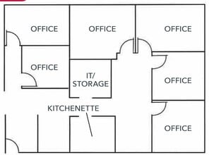 615 W Mount Pleasant Ave, Livingston, NJ à louer Plan d’étage– Image 2 sur 3
