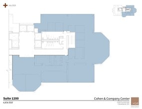 1350 Euclid Ave, Cleveland, OH à louer Plan de site– Image 1 sur 1