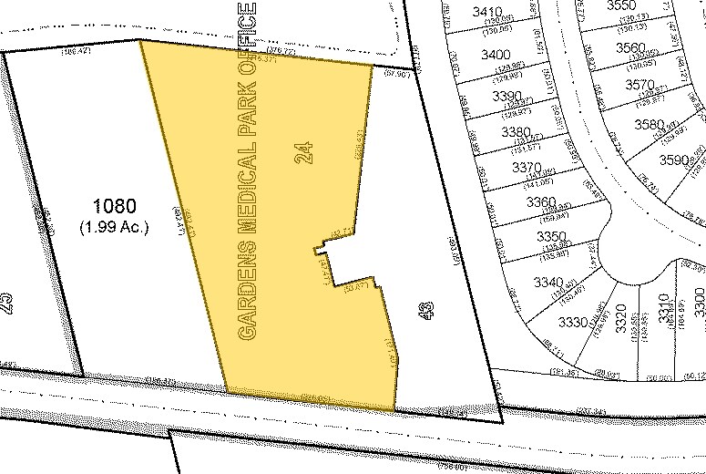3355 Burns Rd, Palm Beach Gardens, FL à vendre - Plan cadastral – Image 2 sur 7