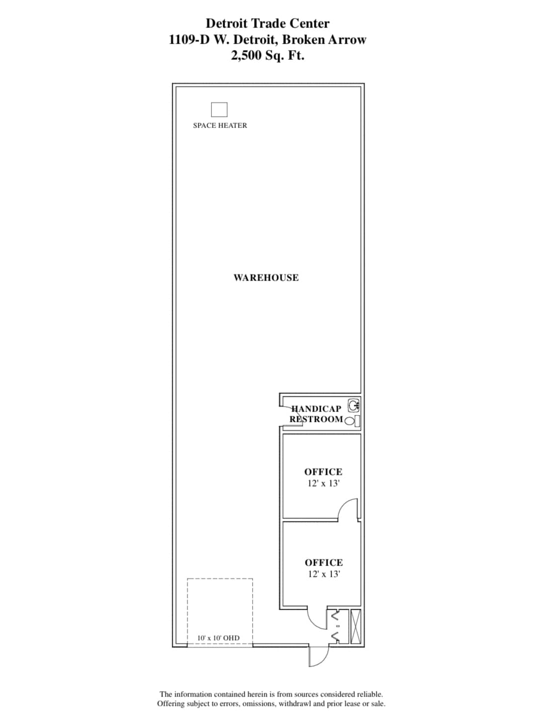 1109 W Detroit St, Broken Arrow, OK à louer Photo de l’immeuble– Image 1 sur 1