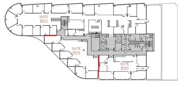 4270 Executive Sq, La Jolla, CA à louer Plan d’étage– Image 1 sur 1