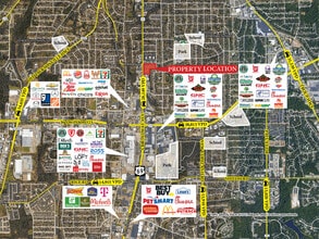 3400-3502 S Broadway, Tyler, TX - Vue aérienne  vue de carte - Image1