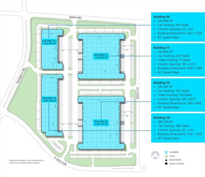 TBD I-70 & Piccadilly, Aurora, CO à vendre - Plan de site – Image 2 sur 2
