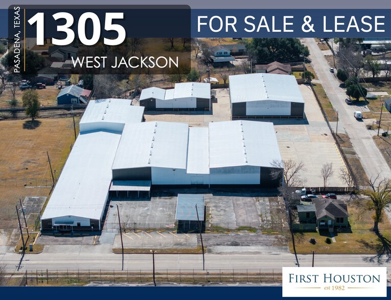 1305 W Jackson Ave, Pasadena, TX à vendre - Photo de l’immeuble – Image 2 sur 16