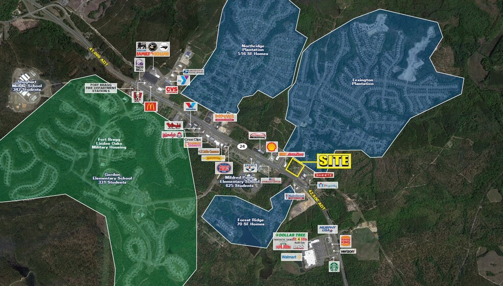 Hwy 24 & Sawyer rd, Cameron, NC à louer - Aérien – Image 2 sur 3