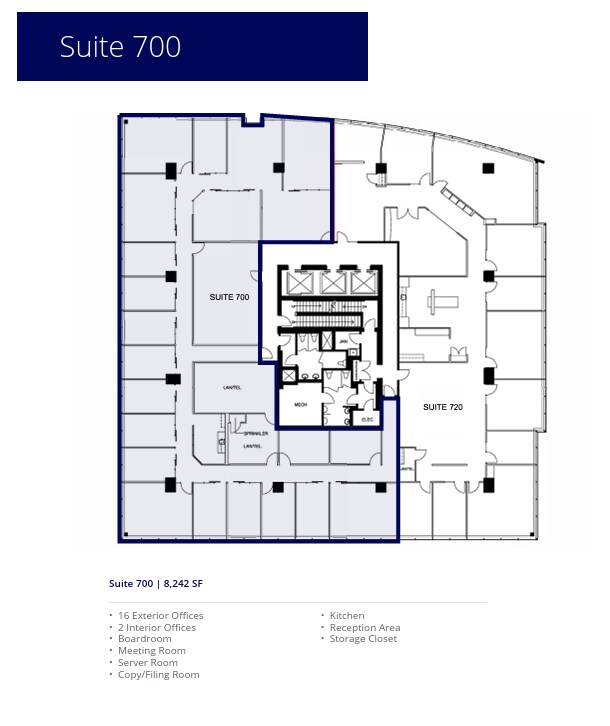 903 8th Ave SW, Calgary, AB à louer Plan d’étage– Image 1 sur 1